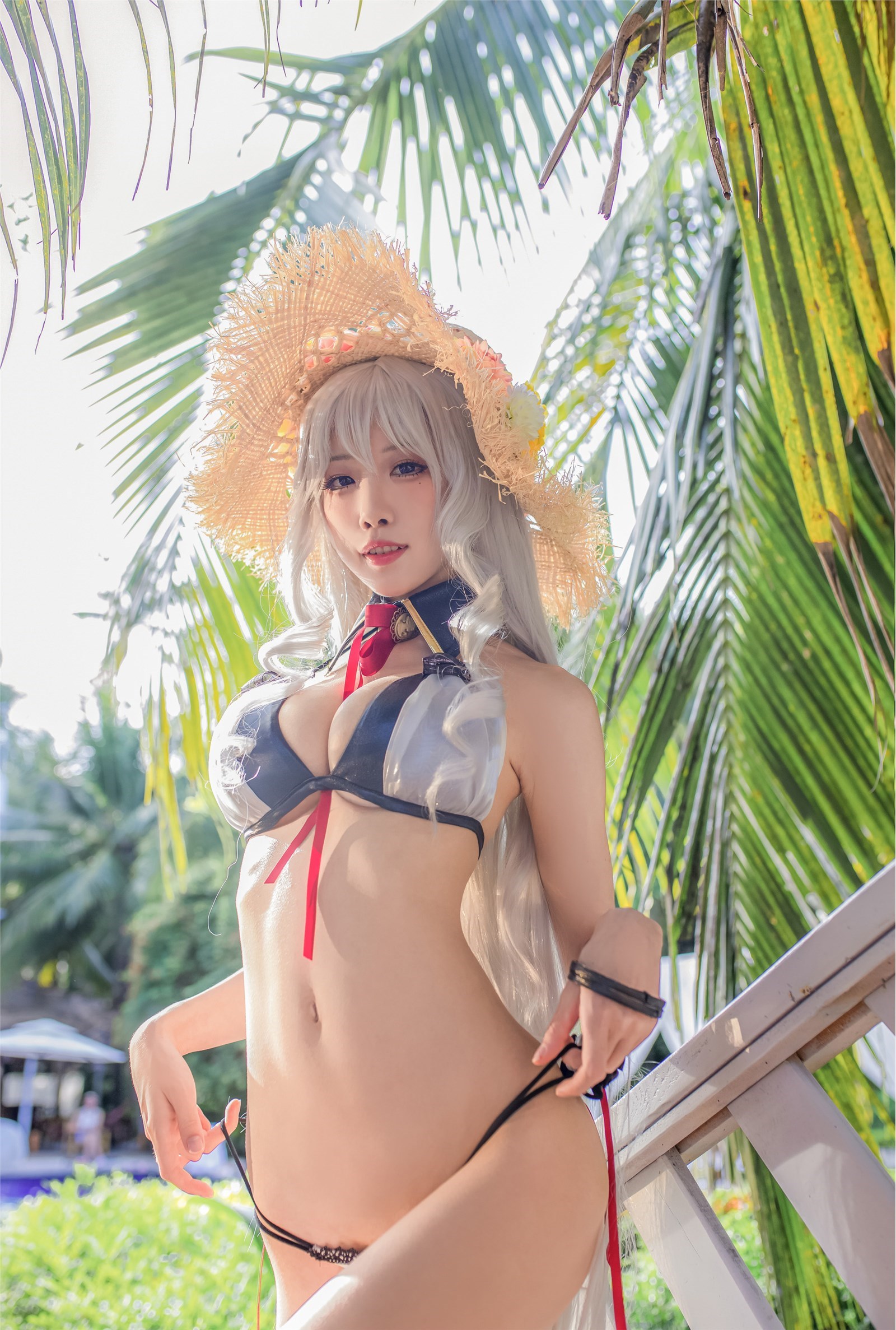 Aqua Water Miao - Alge rie Swimsuit (Azur Lane)(1)